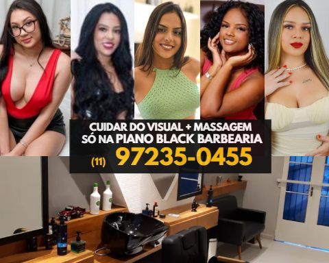 Massagem Tatuapé. Piano Black Barbearia e Massagem Sensual - NOVO WhatsApp: (11) 97235-0455 Fixo: (11) 2097-4994 1 Massagem Tatuapé. Piano Black Barbearia e Massagem Sensual - NOVO WhatsApp: (11) 97235-0455 Fixo: (11) 2097-4994