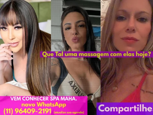 Guia das Massagistas. As Melhores Massagistas estão Aqui!