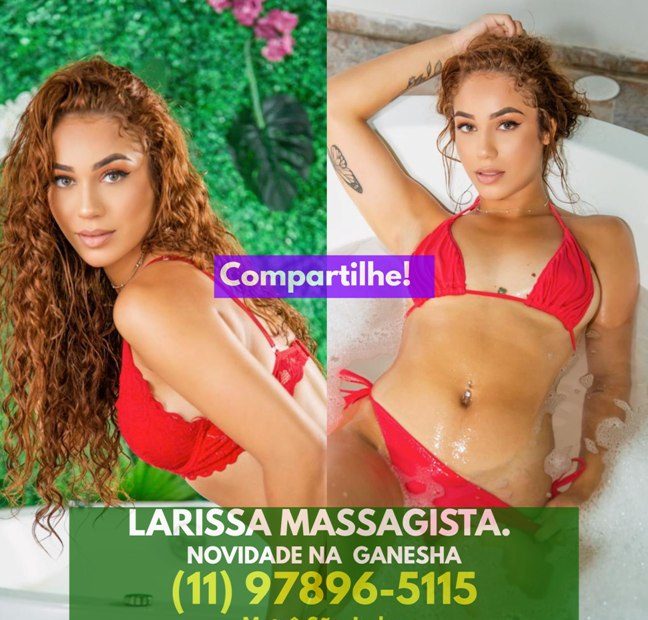 Massagem Sensual na Zona Sul de São Paulo. Larissa Massagista .F: (11) 97896-5115