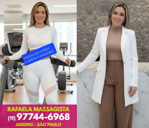 Rafaela Massagista. Massagem na Região dos Jardins - São Paulo. Fone: (11) 97744-6968 1 Rafaela Massagista. Massagem na Região dos Jardins - São Paulo. Fone: (11) 97744-6968