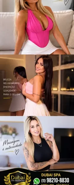 Dubai Spa. Clínica de Massagem no Jardim Paulistano, São Paulo: WhatsApp (11) 98210-8830