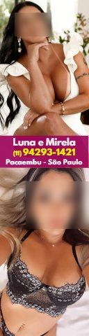 Luna e Mirela. Venha conhecer essa dupla de Terapeutas. Massagem 4 hands Fone: (11) 94293-1421